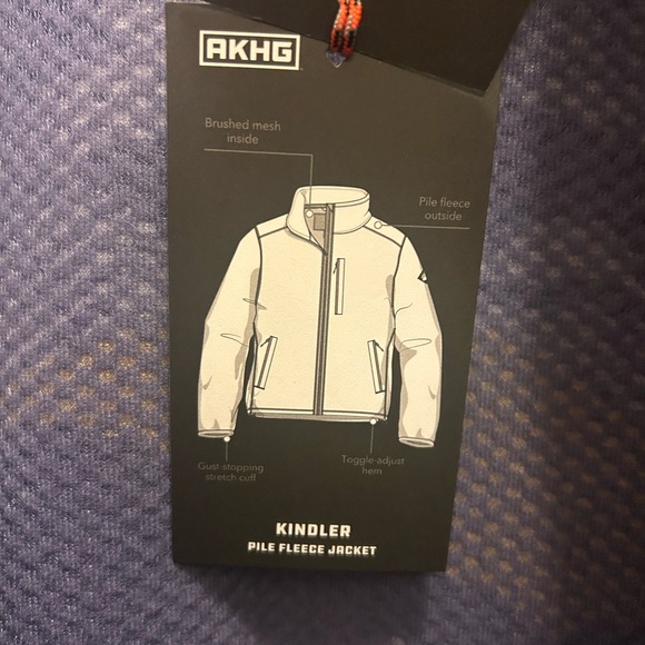 NWT Women's AKHG Kindler Pile Fleece Full Zip Jacket - Picture 10 of 11